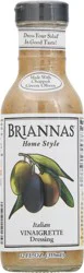 BRIANNAS Home Style Italian Vinaigrette Dressing 12 fl oz