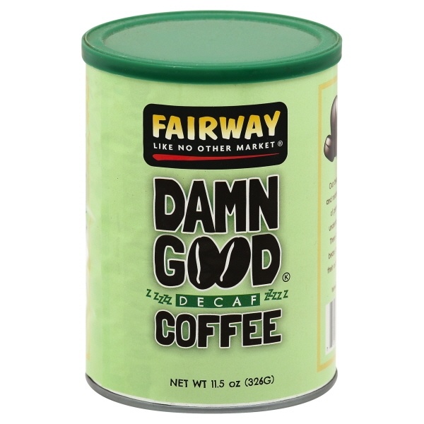 slide 1 of 1, Fairway Damn Good Coffee Decaf, 11.5 oz