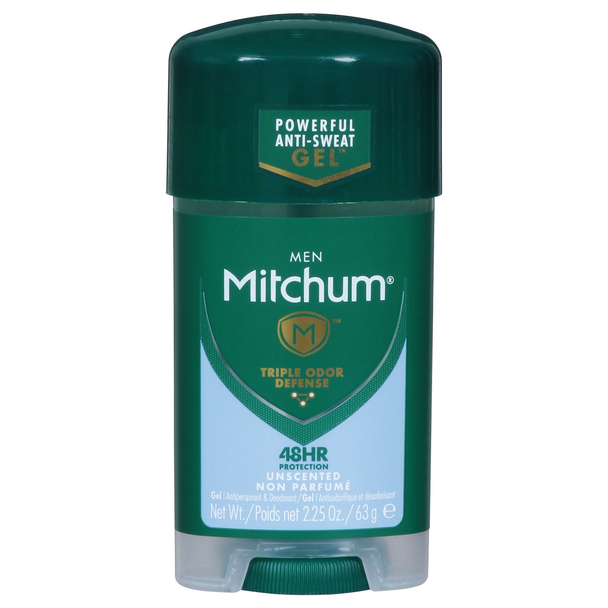 slide 3 of 14, Mitchum Men Unscented Antisperspirant & Deodorant 2.25 oz, 2.25 oz