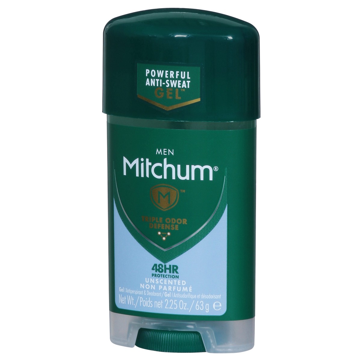 slide 10 of 14, Mitchum Men Unscented Antisperspirant & Deodorant 2.25 oz, 2.25 oz