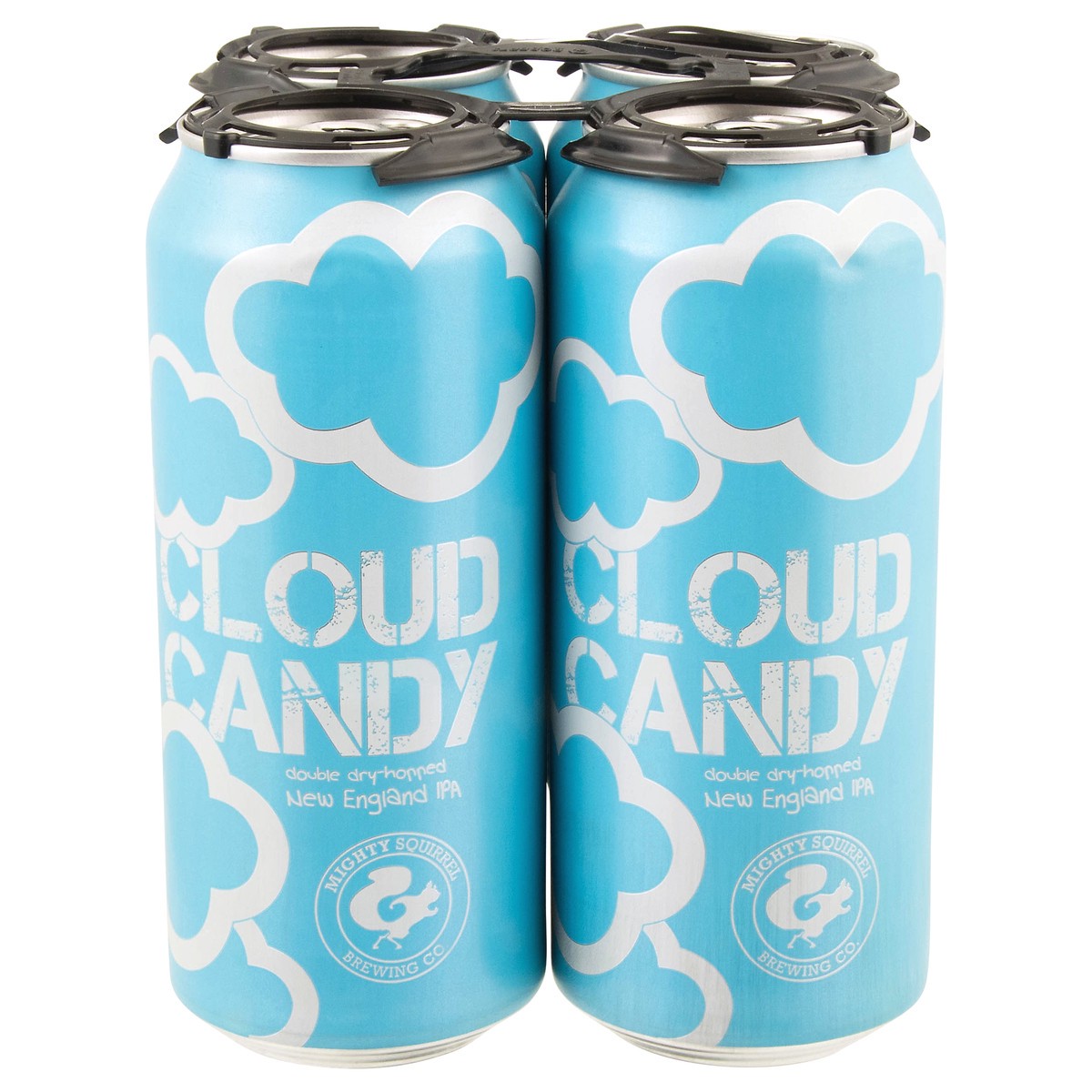 slide 1 of 12, Mighty Squirrel Brewing Cloud Candy New England Style Double Dry Hopped India Pale Ale Single, 4 ct; 16 oz
