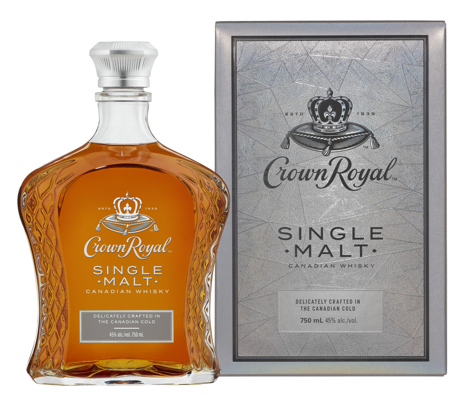 slide 2 of 4, Crown Royal Single Malt Canadian Whisky, 750 mL, 750 ml