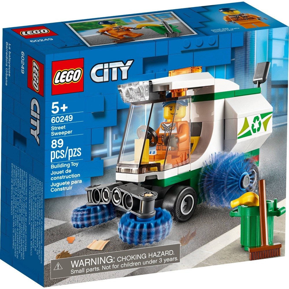 slide 2 of 7, LEGO City Street Sweeper 60249 Cool Construction Building Set, 1 ct