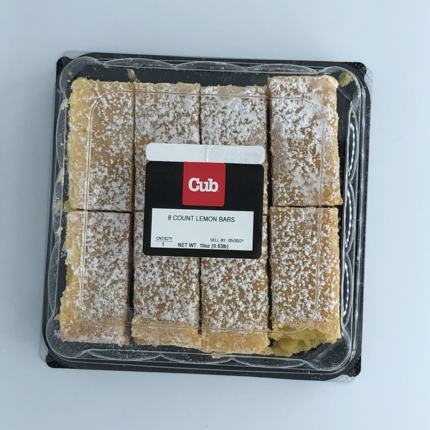 slide 1 of 1, Cub Bakery Lemon Bars 8 Count, 1 Each, 8 ct