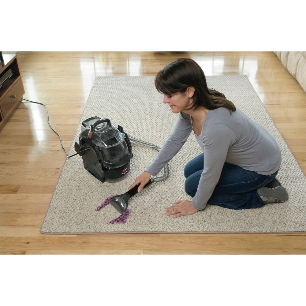 BISSELL SpotClean Pro Portable Upholstery And Carpet Cleaner - Black 1 ...