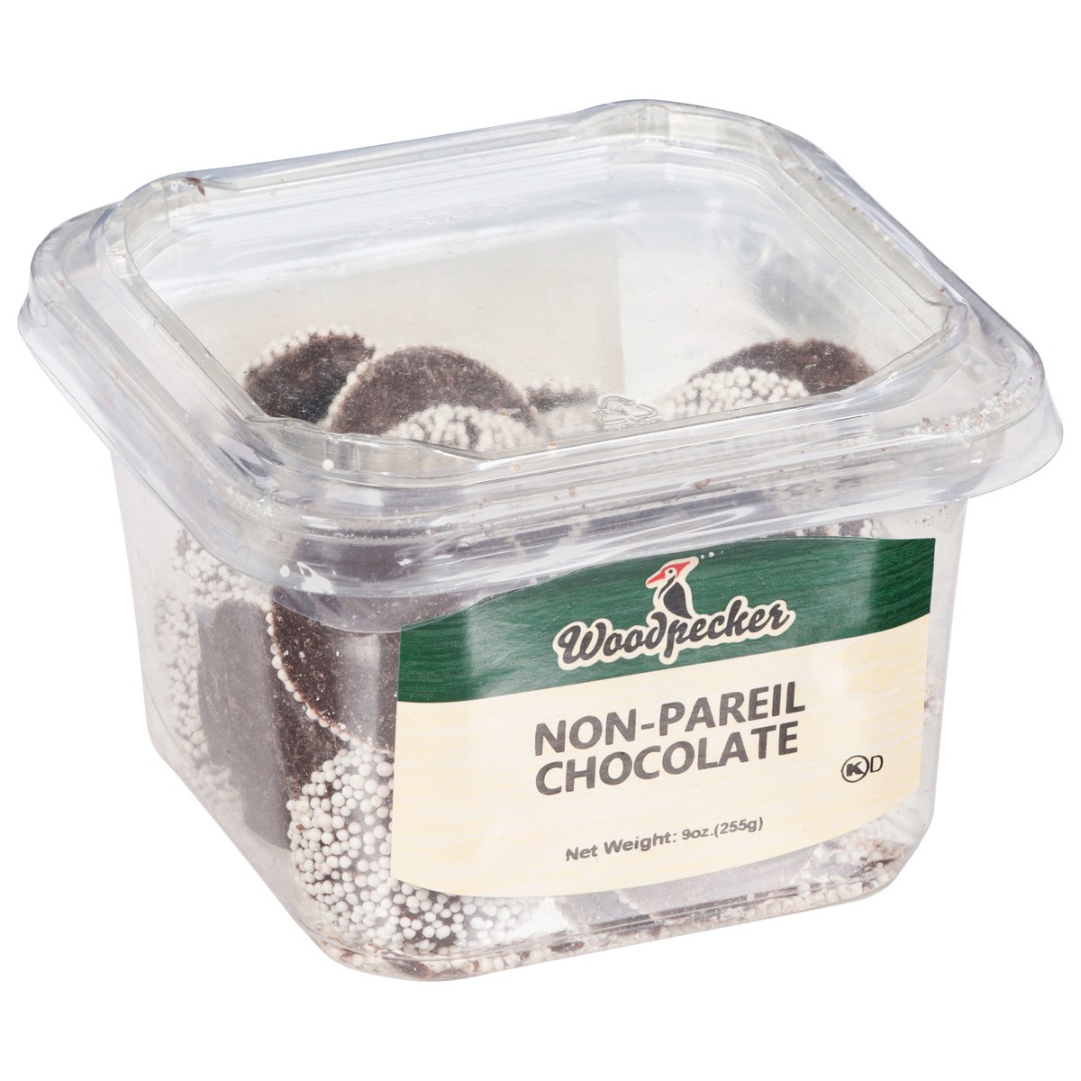 slide 4 of 14, Woodpecker Non-Pareil Chocolate 9 oz, 9 oz
