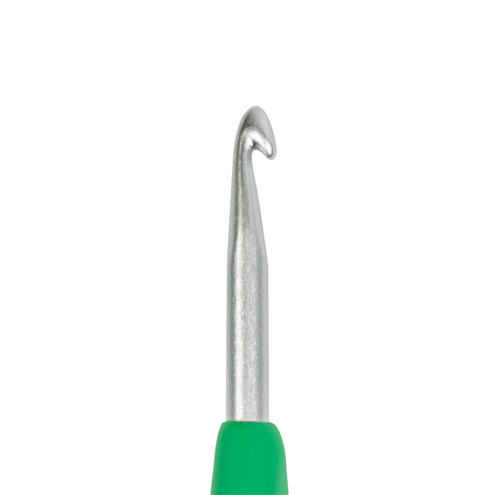 slide 4 of 4, Clover Amour Aluminum Crochet Hook, 5.5mm