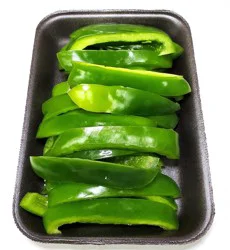 Sliced Green Peppers