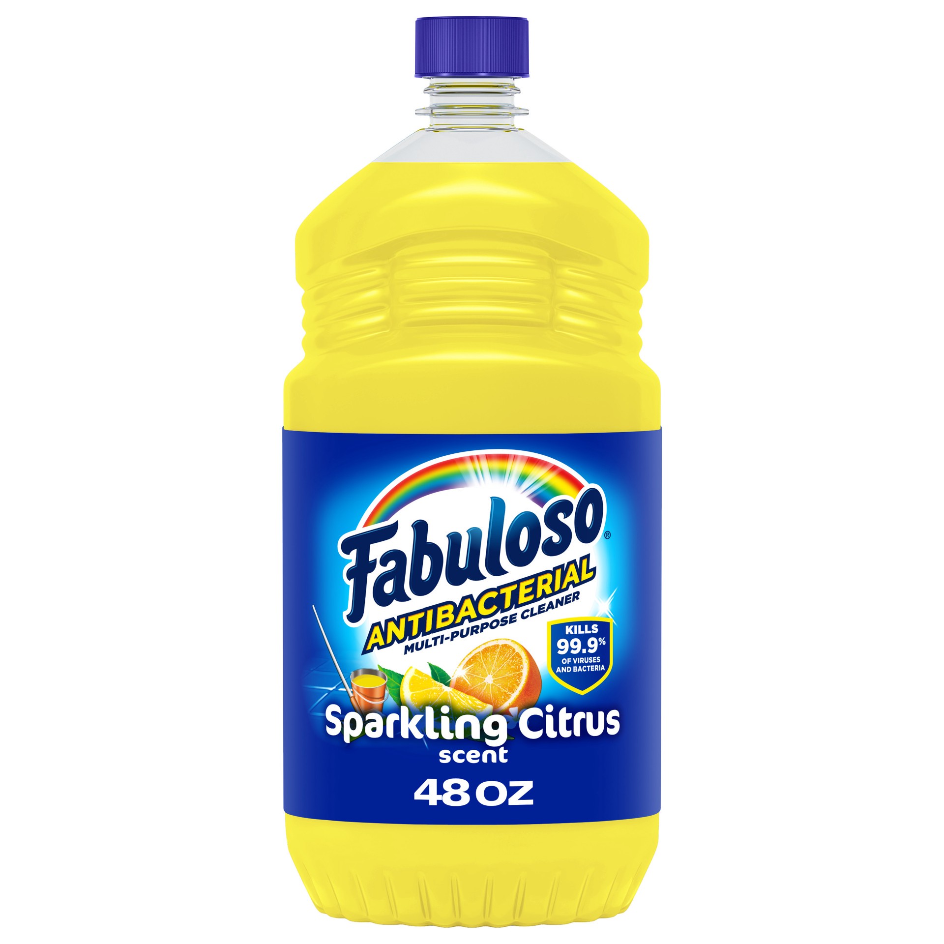 slide 1 of 7, Fabuloso Antibacterial  Sparkling Citrus, 48 fl oz
, 48 fl oz