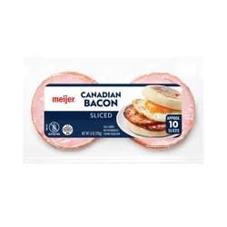 Meijer Canadian Bacon 6 Oz