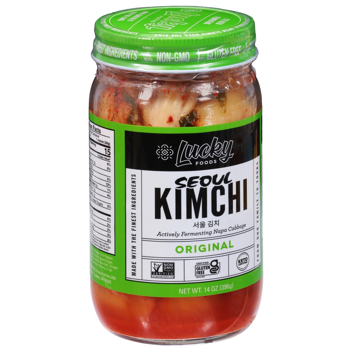 slide 2 of 9, Lucky Foods Seoul Original Kimchi 14 oz, 14 oz