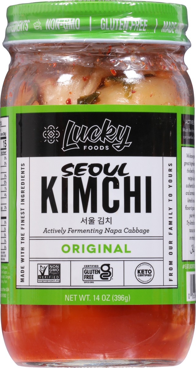 slide 4 of 9, Lucky Foods Seoul Original Kimchi 14 oz, 14 oz