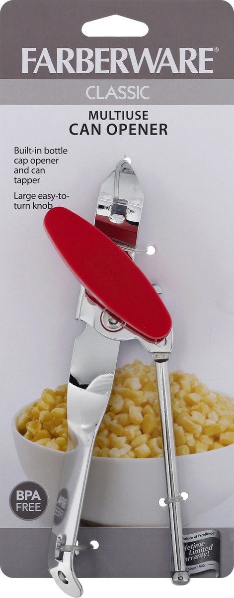 slide 1 of 8, Farberware Classic Multiuse Can Opener 1 ea, 1 ct