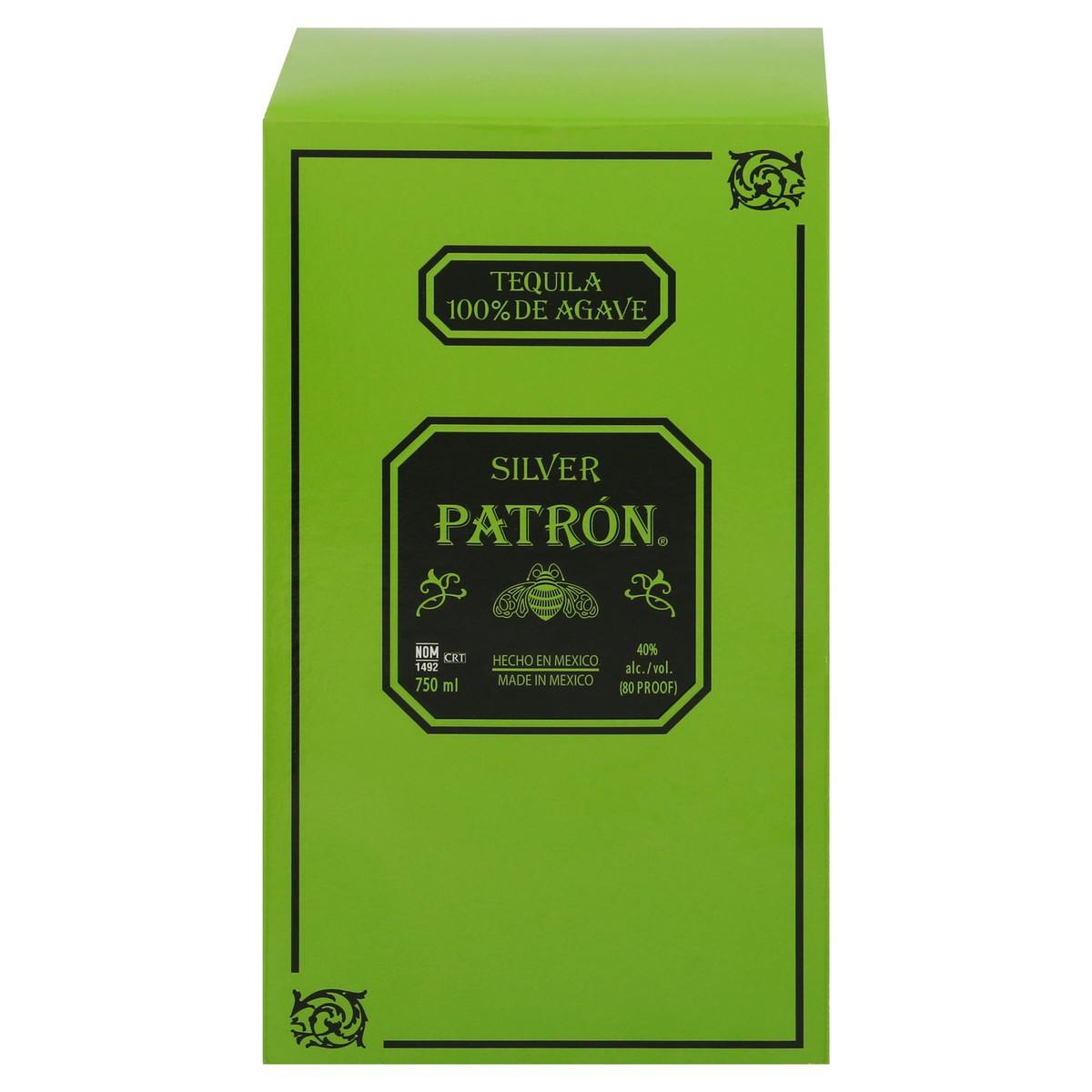 slide 1 of 5, Patrón Silver 100% Agave Tequila 750 ml, 750 ml