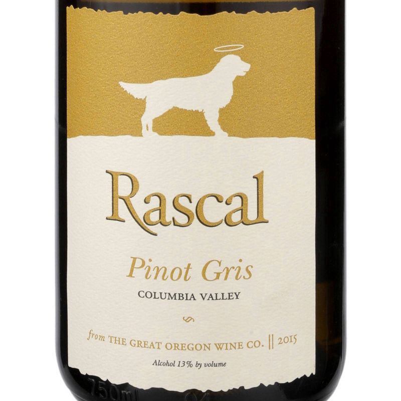 slide 2 of 2, Rascal Oregon Pinot Gris 750 ml, 750 ml