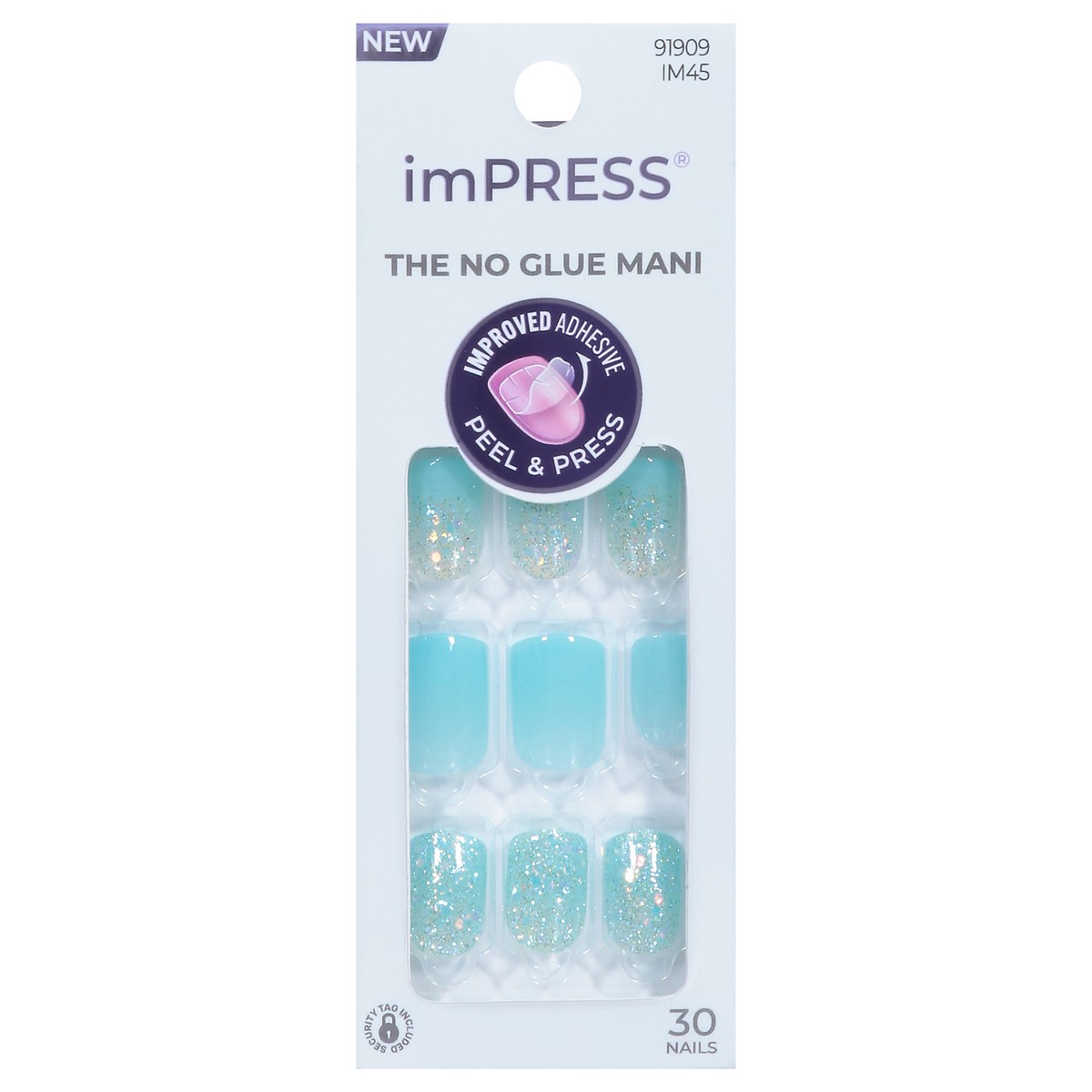 slide 5 of 13, imPRESS Eternity Nails Short 30 ea, 1 ct