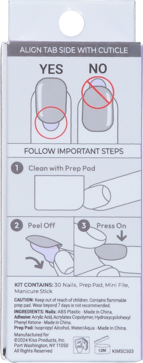 slide 8 of 13, imPRESS Eternity Nails Short 30 ea, 1 ct