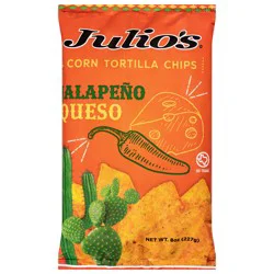 Julio's Jal Queso Tortilla Chips