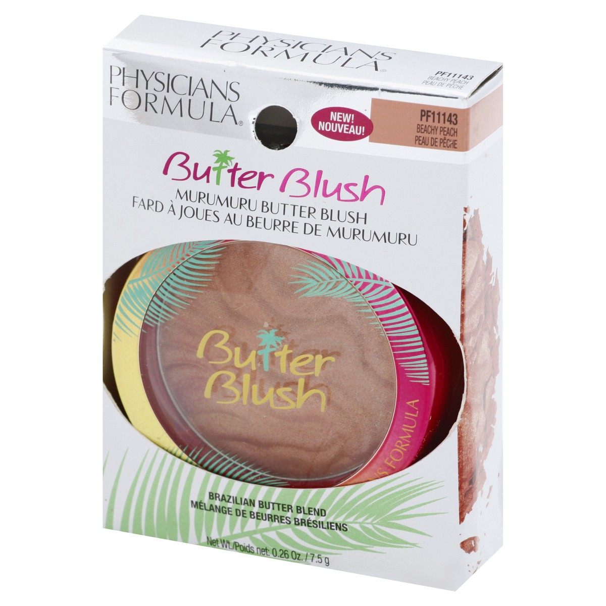 slide 6 of 9, Physicians Formula Butter Blush Beachy Peach, 0.24 oz