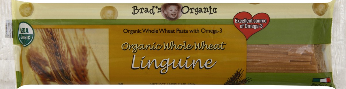 slide 5 of 5, Brad's Organic Linguine 16 oz, 16 oz