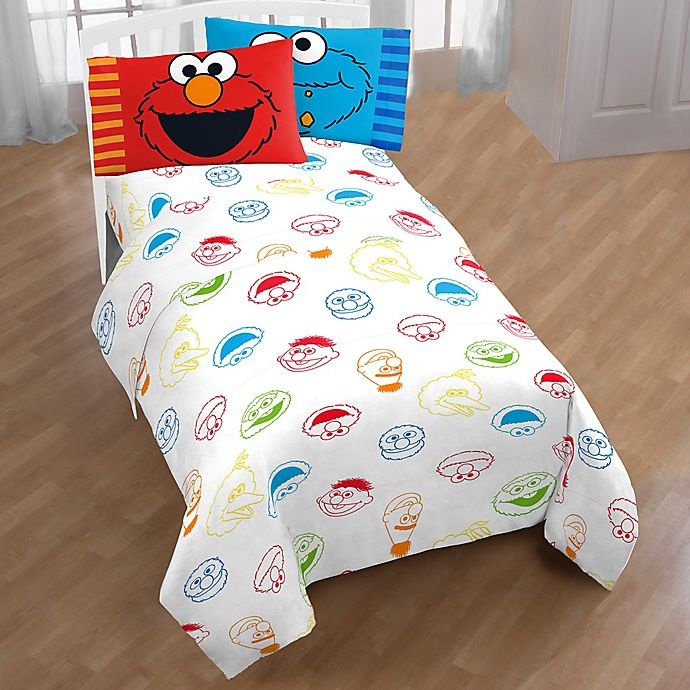 slide 1 of 3, Sesame Street Twin Sheet Set, 1 ct