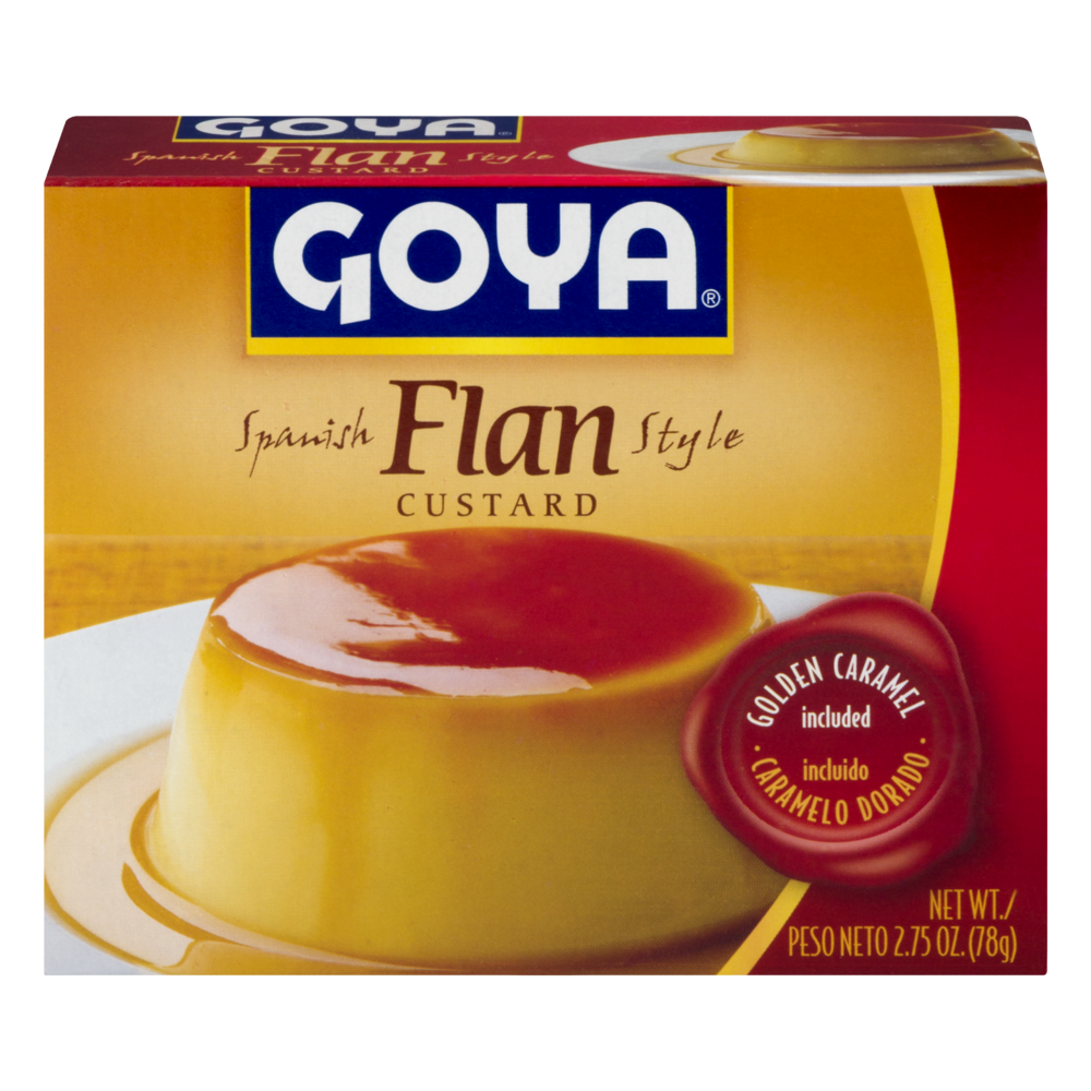 slide 1 of 1, Goya Flan Con Caramelo, 