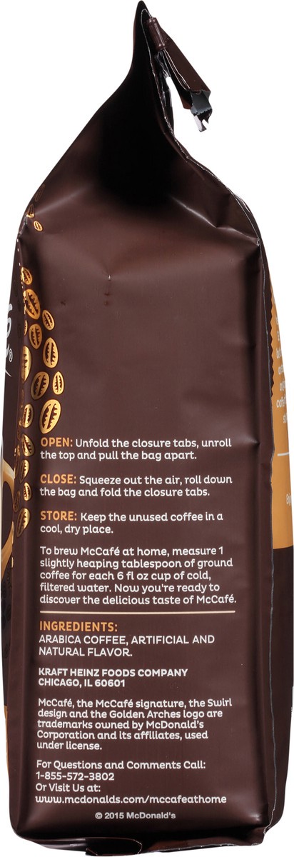 slide 2 of 13, McCafé Hazelnut Light Ground Coffee, Caffeinated, 12 oz Bag, 12 oz