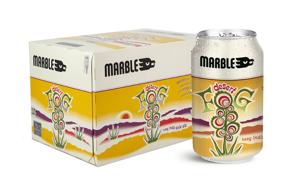 slide 2 of 2, Marble Brewery Desert Fog Hazy Ipa Craft Beer, 6 ct; 12 oz