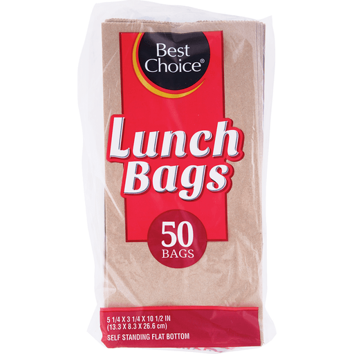slide 1 of 1, Best Choice Lunch Sacks, 50 ct