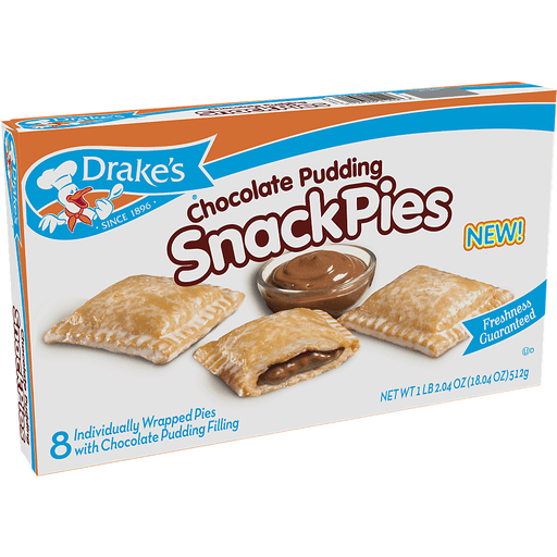 Drake's Chocolate Pudding Snack Pies 18.04 oz Shipt