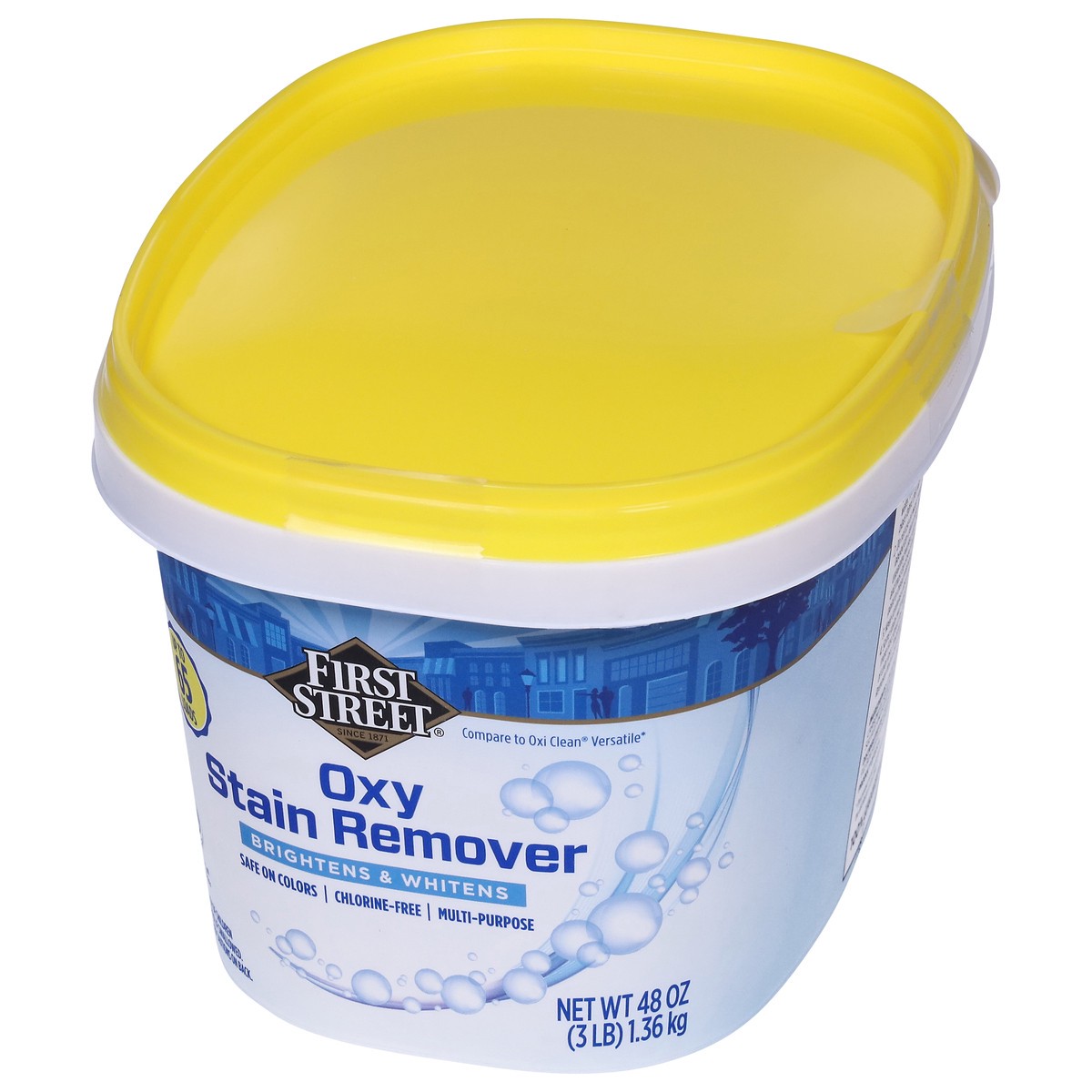 slide 11 of 12, First Street Fs Oxy Clean Laundry Detergent, 3 lb