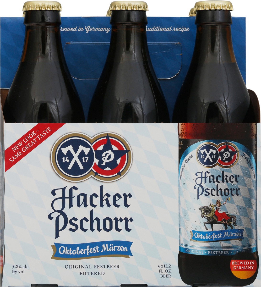 slide 4 of 11, Hacker Pschorr 6 Pack Oktoberfest Marzen Beer 6 ea, 6 ct