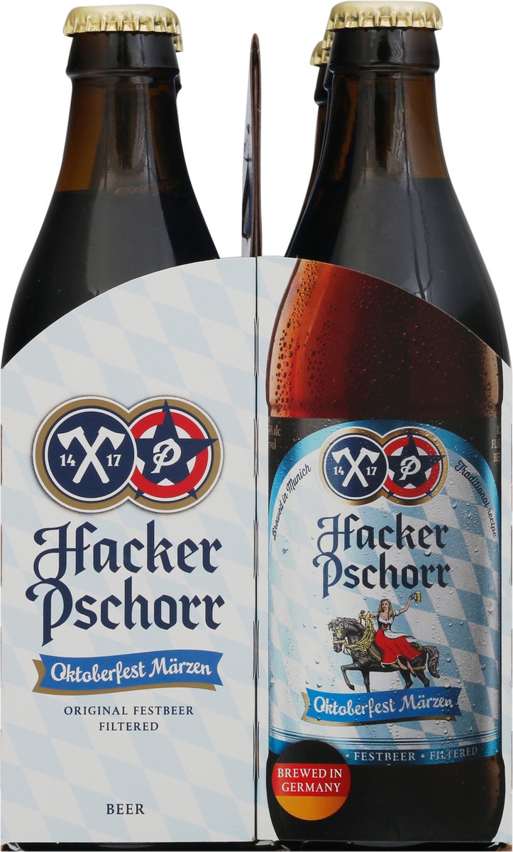 slide 5 of 11, Hacker Pschorr 6 Pack Oktoberfest Marzen Beer 6 ea, 6 ct