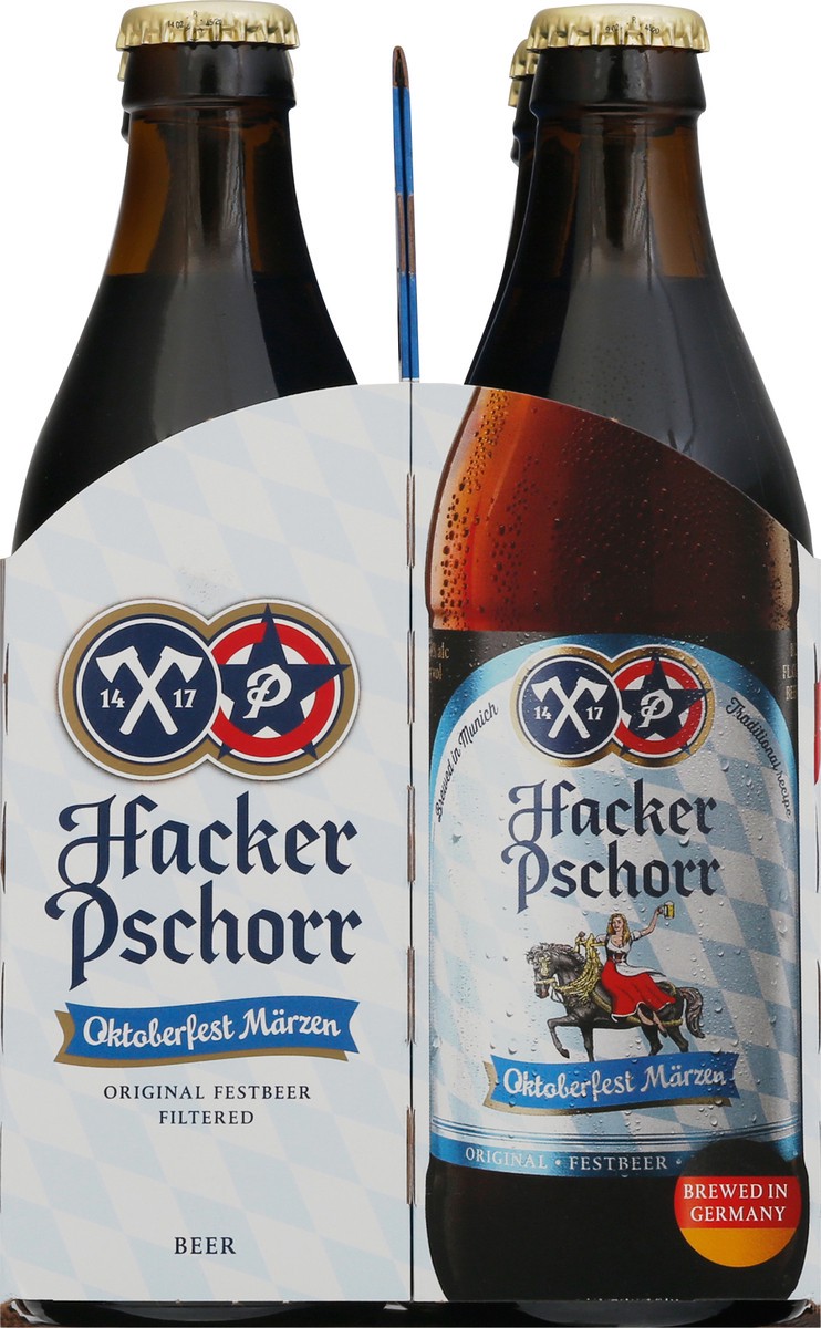 slide 8 of 11, Hacker Pschorr 6 Pack Oktoberfest Marzen Beer 6 ea, 6 ct