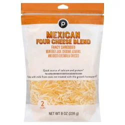 Publix Fancy Shredded Mexican Four Cheese Blend Cheese