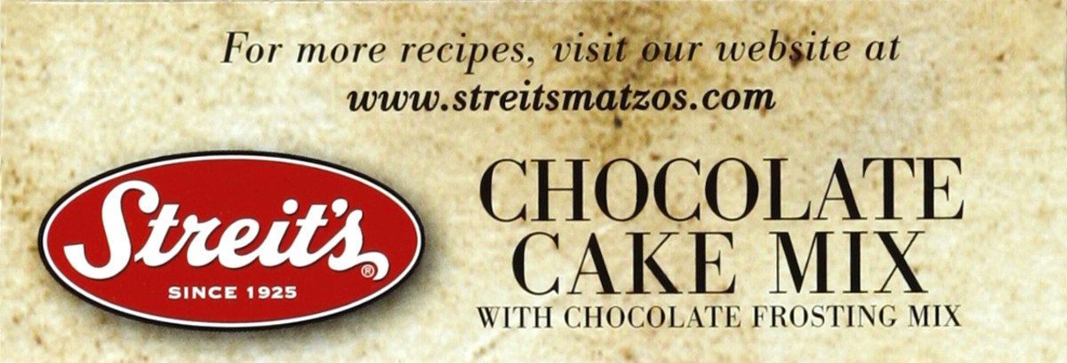 slide 4 of 4, Streit's Cake Mix, Chocolate with Chocolate Frosting Mix, 12 oz