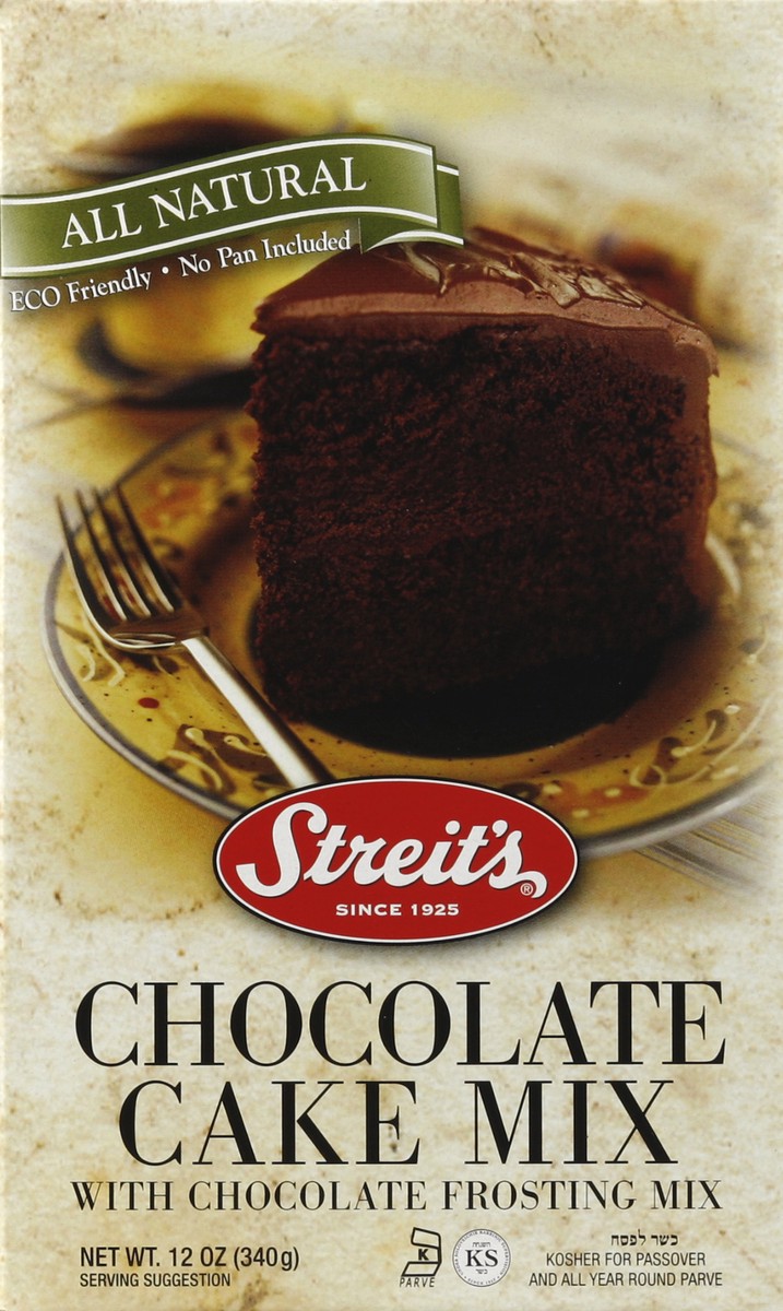 slide 2 of 4, Streit's Cake Mix, Chocolate with Chocolate Frosting Mix, 12 oz