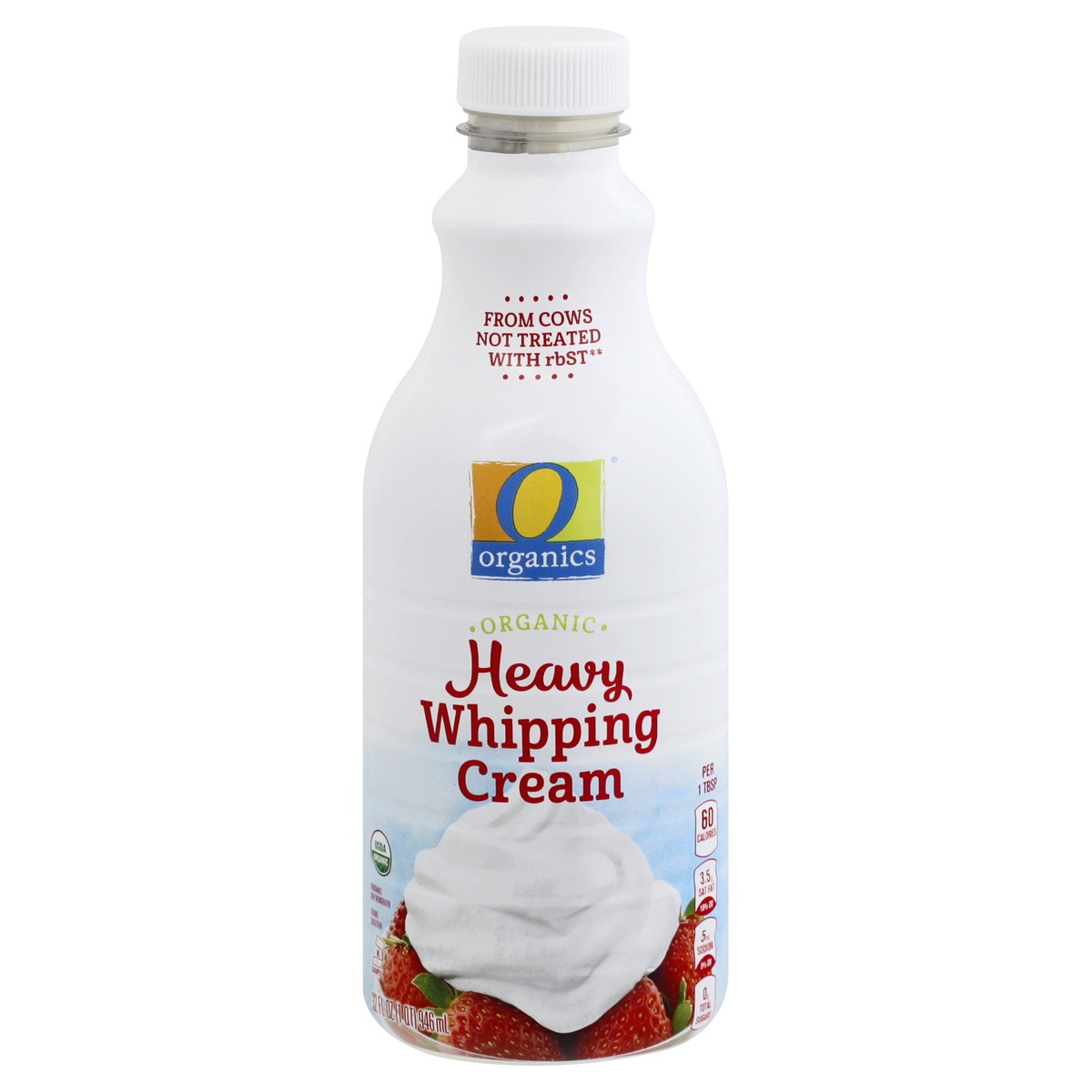 slide 1 of 9, O Organics Whipping Cream Heavy, 32 fl oz