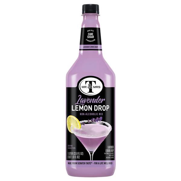 slide 1 of 1, Mr & Mrs T Lavender Lemon Drop Mix, 1 L bottle, 1 liter