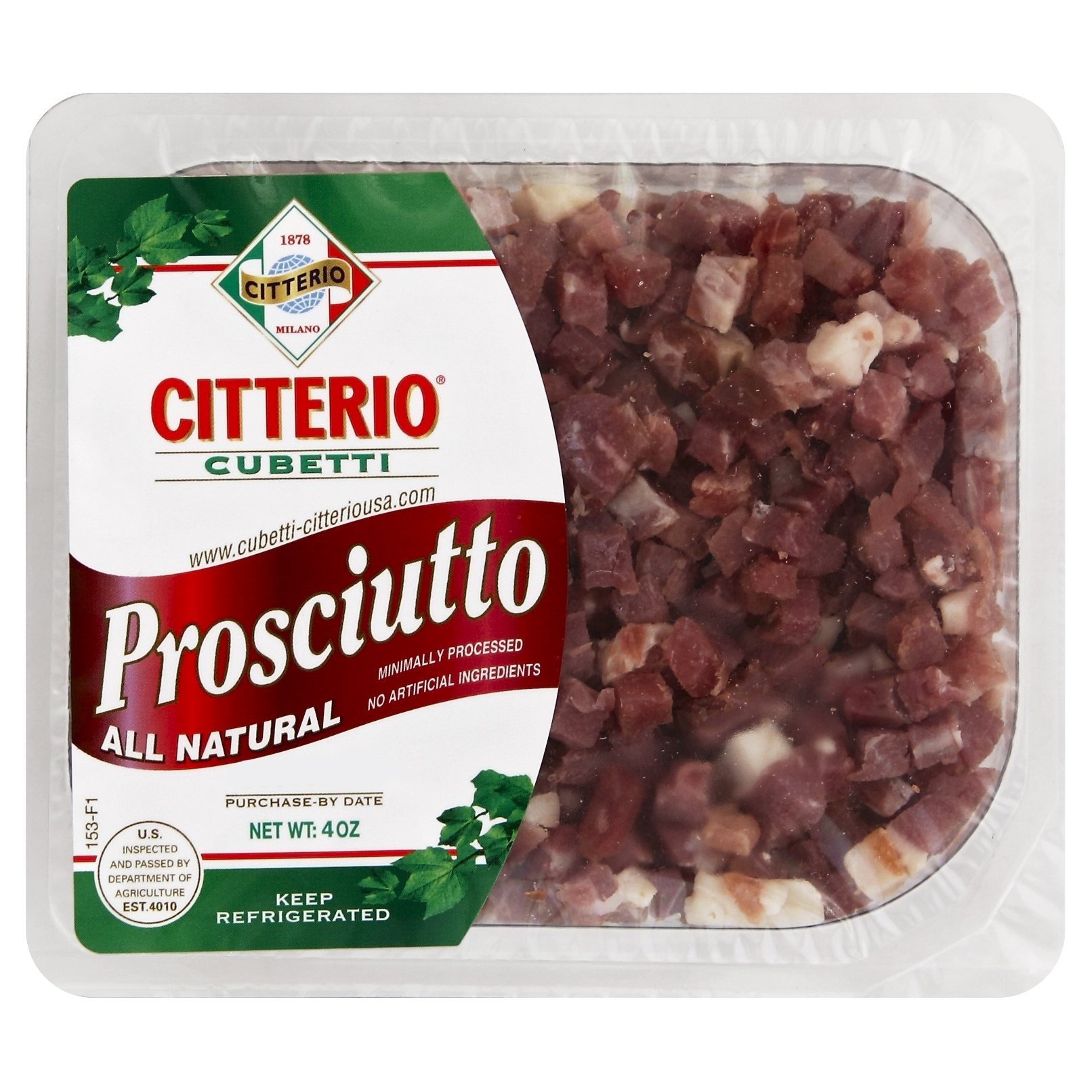 slide 1 of 1, Citterio Prosciutto 4 oz, 4 oz