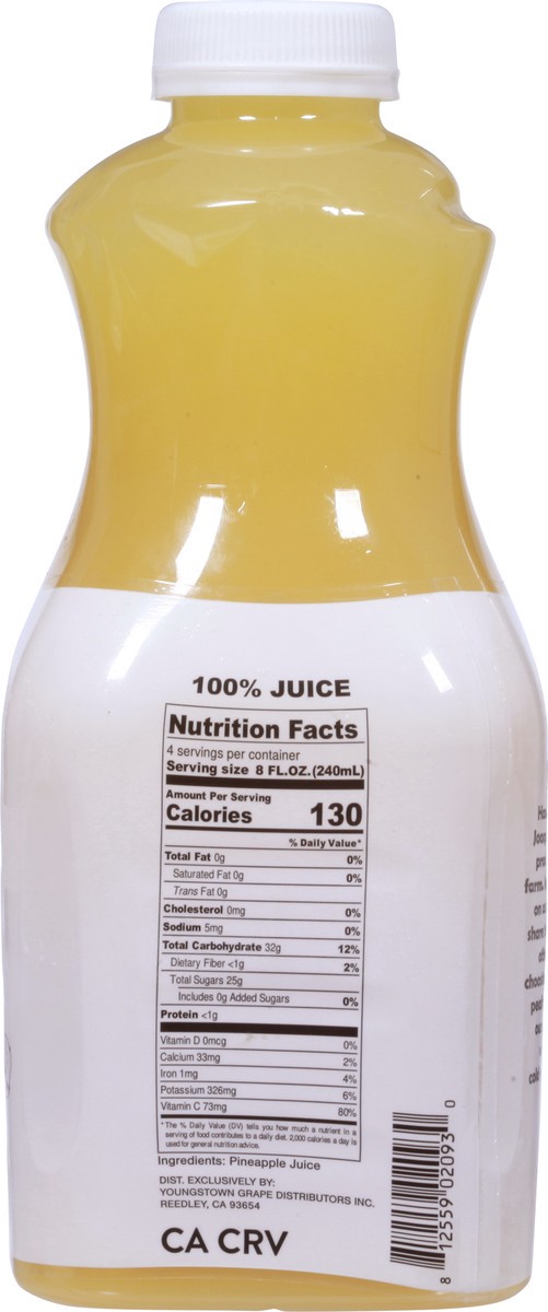 slide 2 of 13, Farm Dog Juices Cold-Pressed Pineapple 100% Juice 32 fl oz, 32 oz