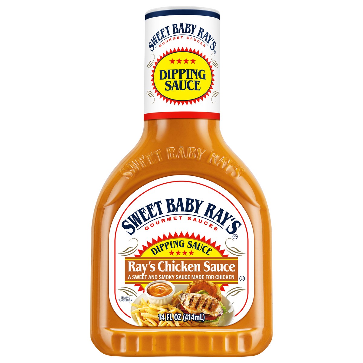 slide 1 of 10, Sweet Baby Ray's Ray's Chicken Sauce Dipping Sauce 14 fl oz, 14 fl oz