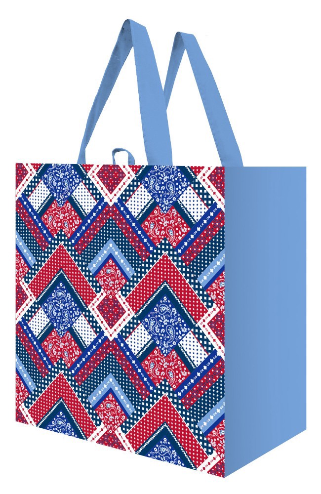 slide 1 of 1, Earthwise Bag - Handerchief Patriotic Blue, 1 ct