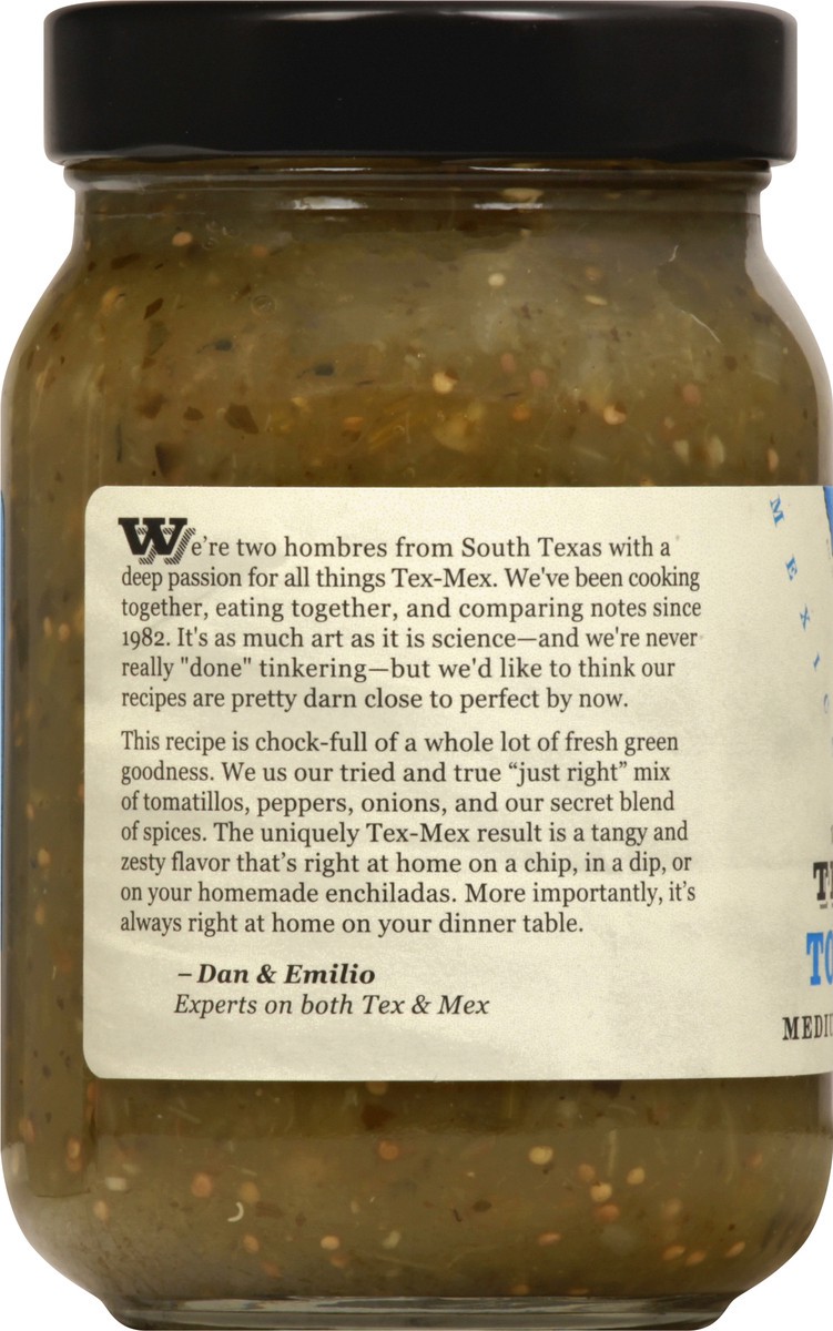 slide 2 of 9, Dan & Emilios Tomatilla Salsa - 16 oz, 16 oz