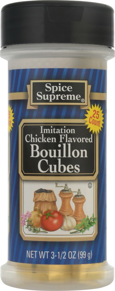 slide 9 of 12, Spice Supreme Imitation Chicken Flavored Bouillon Cubes 25 ea, 25 ct