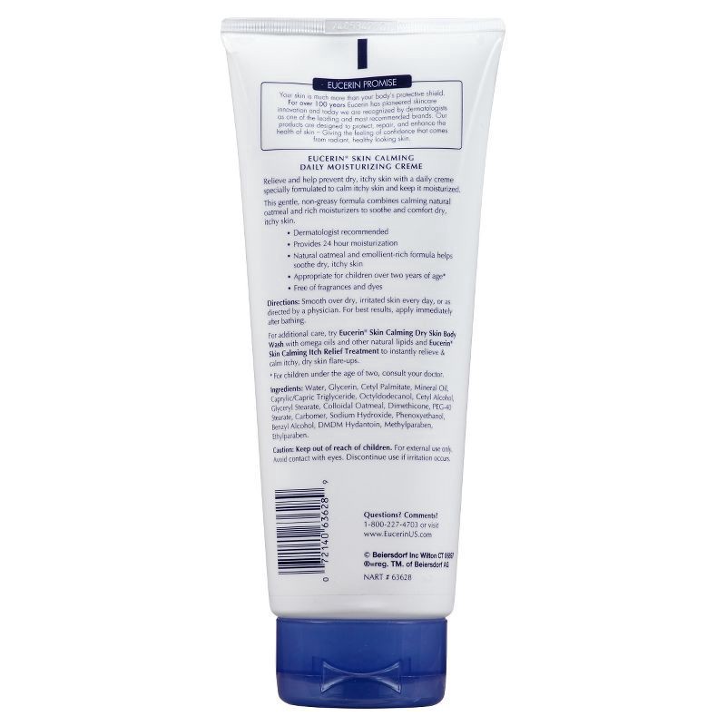 slide 2 of 4, Eucerin Skin Calming Daily Moisturizing Cream 14 oz. Tube, 14 oz