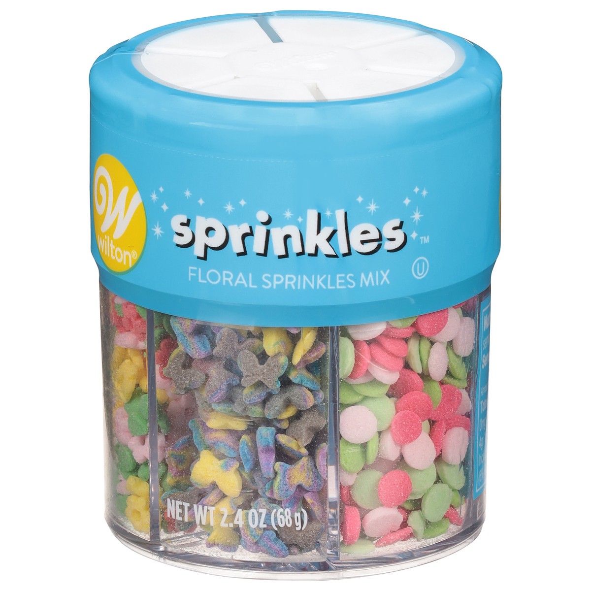 slide 5 of 13, Wilton Floral Mix Sprinkles 2.4 oz, 1 ct