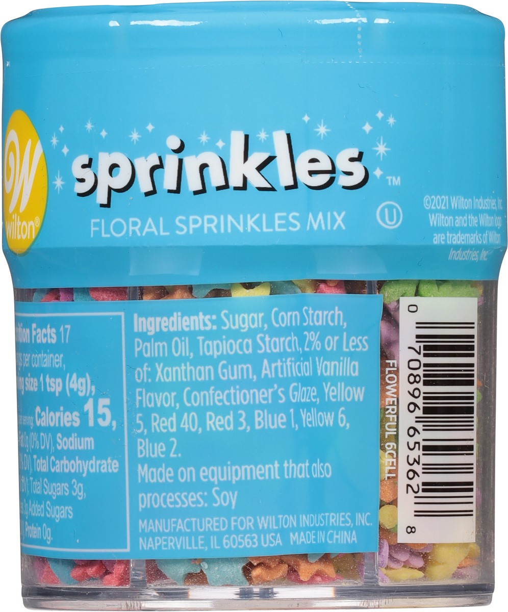 slide 12 of 13, Wilton Floral Mix Sprinkles 2.4 oz, 1 ct