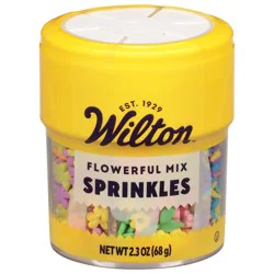 Wilton Flowerful Mix Sprinkles 2.3 oz