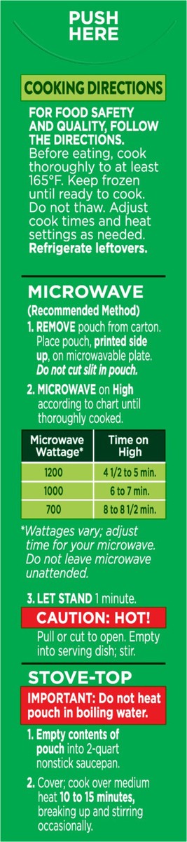 slide 4 of 9, Green Giant Simply Steam Sauced Veggies, Cauliflower & Cheese Sauce, 8 oz (Frozen), 8 oz